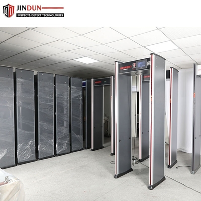 High Sensitivity Door Metal Detector Body Temperature Scanner